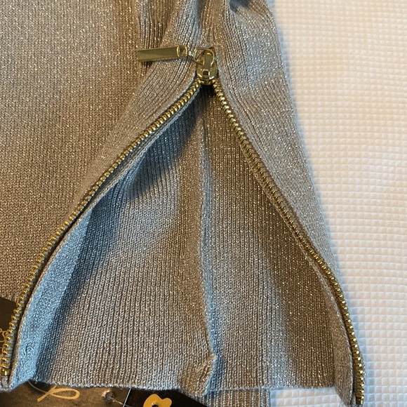 Thalia Sodi Shimmering Long Sleeve Wear 2 Ways size XS - Picture 8 of 11